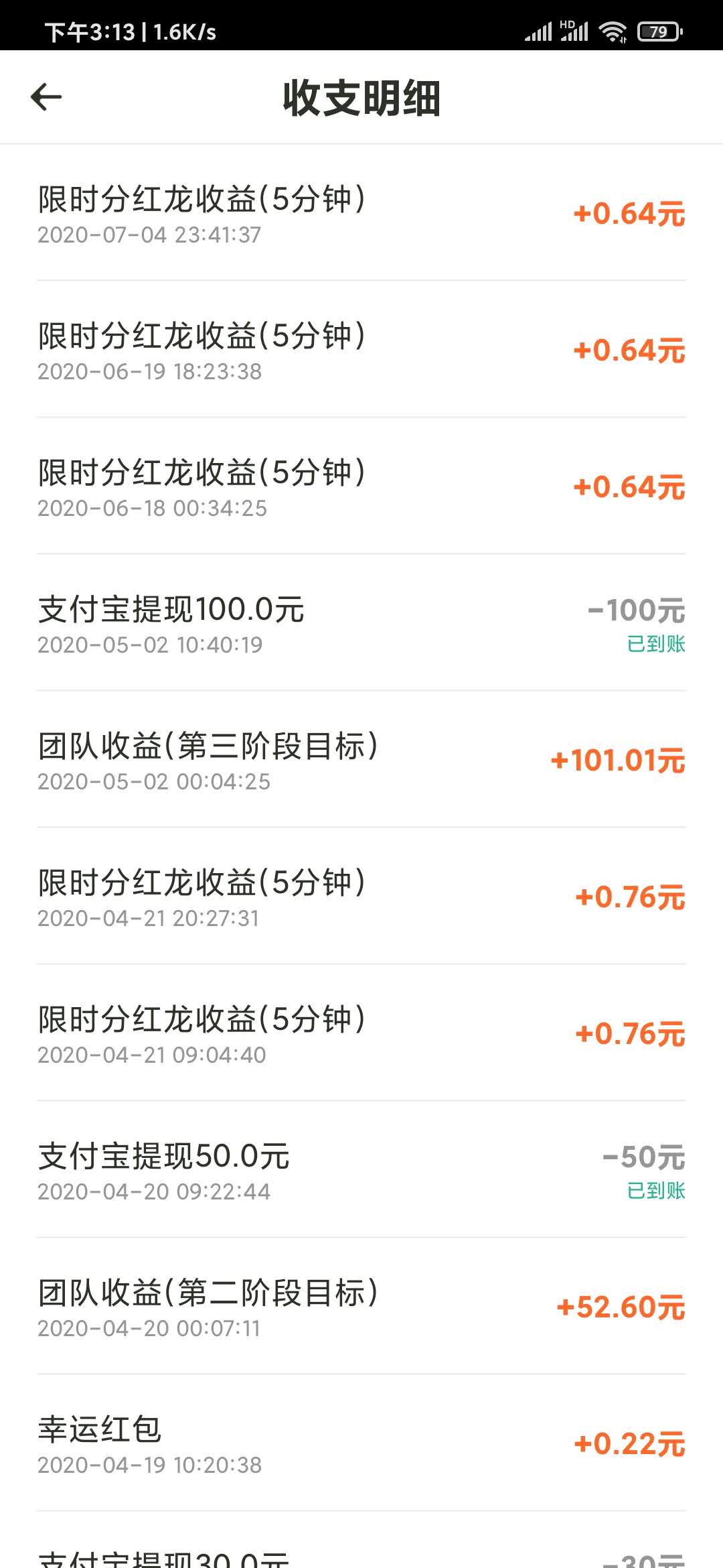全民養(yǎng)龍收支明細(xì)