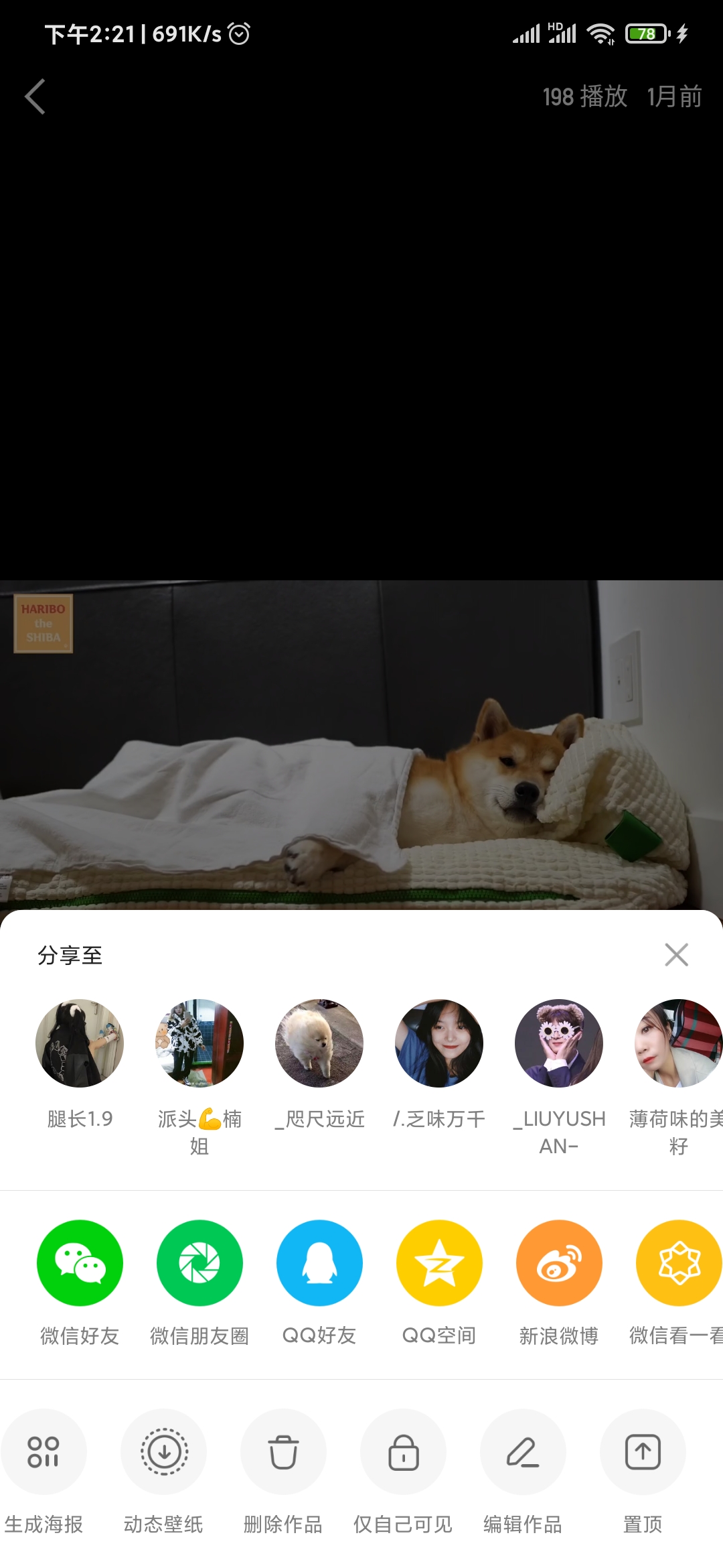 置頂快手極速版作品